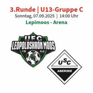 UFC Leopoldskron-Moos U13 vs. USC Abersee U13