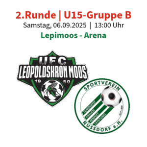 UFC Leopoldskron-Moos U15 vs. SG Oichtental U15